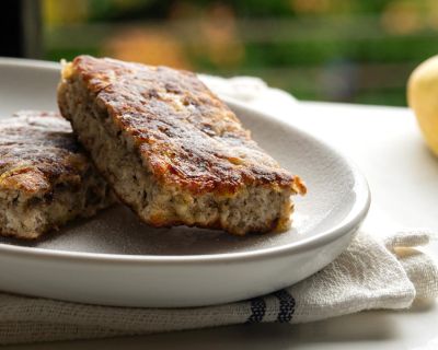 Jamaikanische Bananen Pfannkuchen / Küchlein