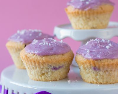 Taro Cupcakes 芋頭杯子蛋糕 (vegan)
