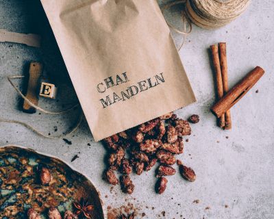 Gebrannte Chai-Mandeln