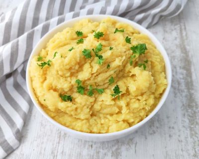Bestes veganes Kartoffelpüree