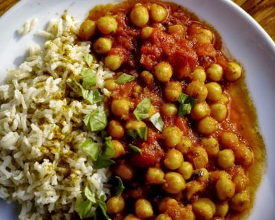 Chana Masala – indisches Kichererbsen-Curry
