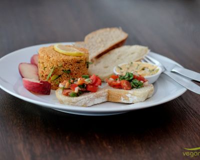 Veganer Couscoussalat