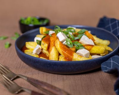 Poutine – Rezept für das kanadische Original – vegan