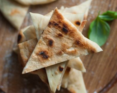 Indisches Naan Brot (ohne Hefe)