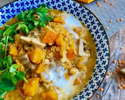 Hokkaido-Linsen-Eintopf vegan