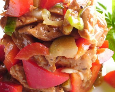 Deftiger Sojaschnetzel Salat