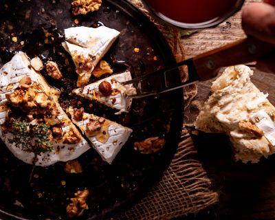 Blumenbert – Veganer Camembert auf Blumenkohlbasis