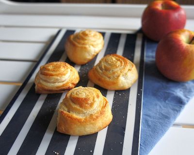 Vegane Apfel – Zimt – Röllchen