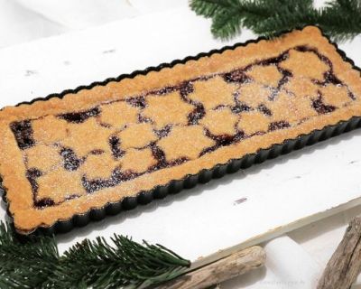Weihnachtliche Linzer Torte / Linzer Tarte