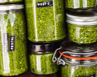 Justine’s & Alex‘ veganes Bärlauchpesto