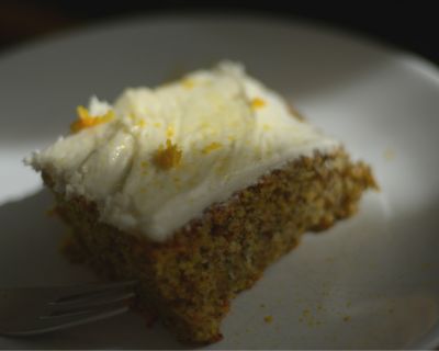 Veganer Rübli Möhrenkuchen