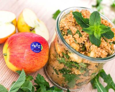 Orientalischer Apfel-Bulgursalat (Meal Prep)