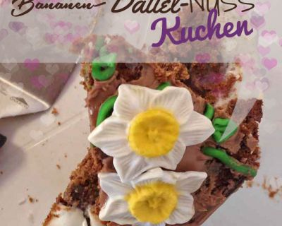 Bananen-Dattel-Nuss-Kuchen (vegan)