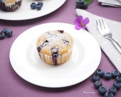 Super duper geile – Heidelbeer Apfel Muffins