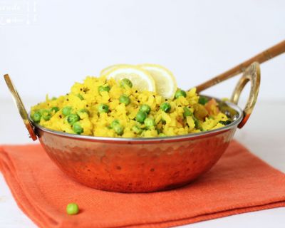Poha – indisches Gericht aus Reisflocken