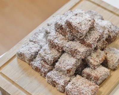 Rezept: vegane Lamingtons