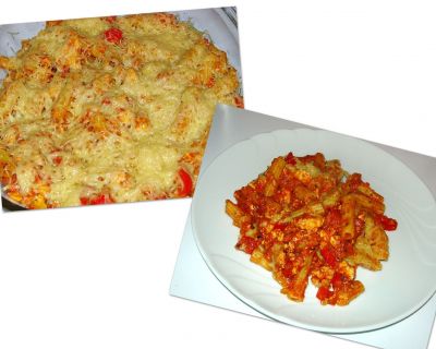 Maccheroni-Auflauf