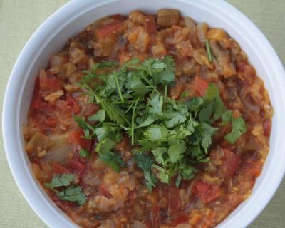 Bharta (Indisches Auberginen-Curry)