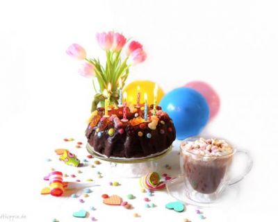 Schokoladenkuchen für den Kindergeburtstag