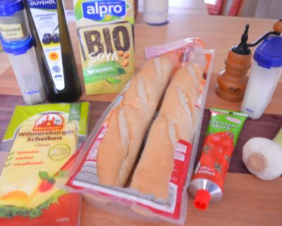 15 Minuten Pizza-Baguettes