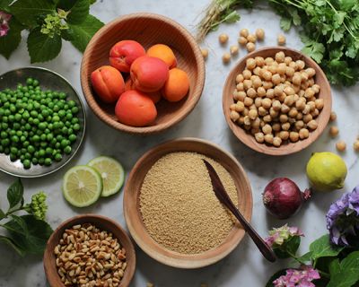 Aprikosen-Couscous-Sommersalat