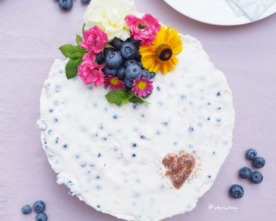 Sommerliche Schokolade Torte mit Joghurt – Ribisel Creme